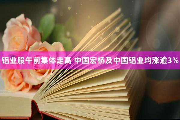 铝业股午前集体走高 中国宏桥及中国铝业均涨逾3%